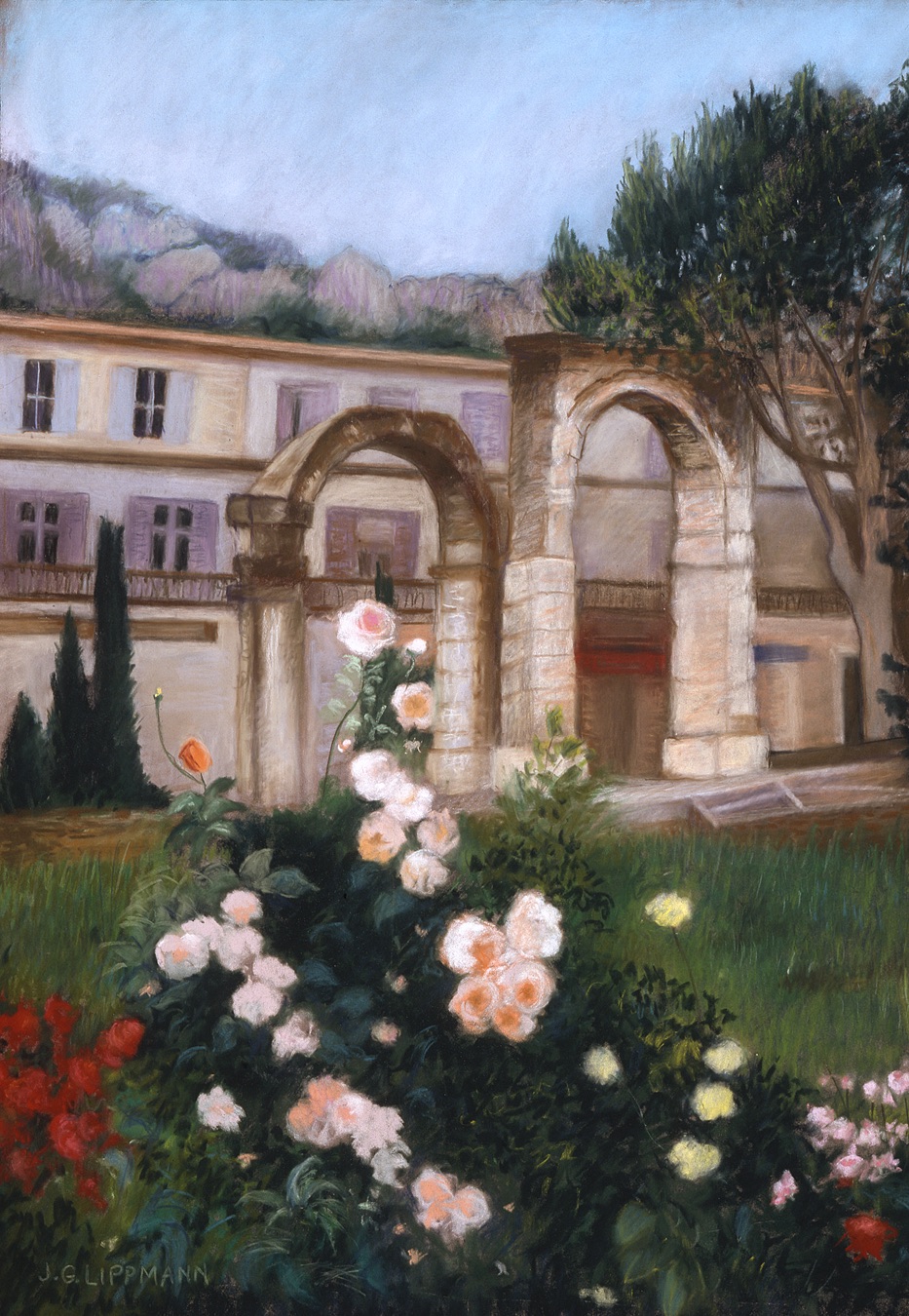 Baudy Hotel Garden, Giverny